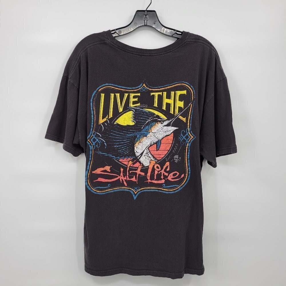 Salt Life Live The Salt Life Graphic Print T-Shirt